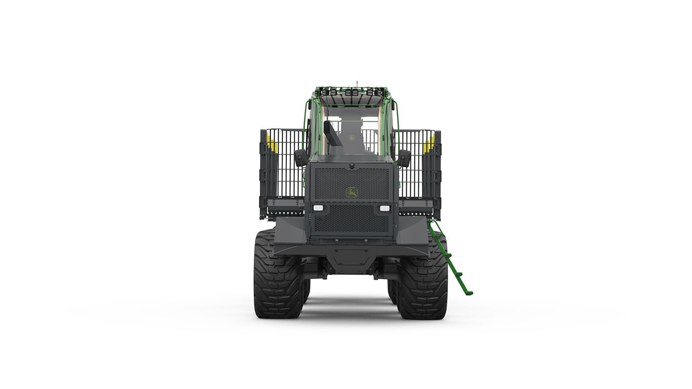 Parte dianteira do forwarder 2510H