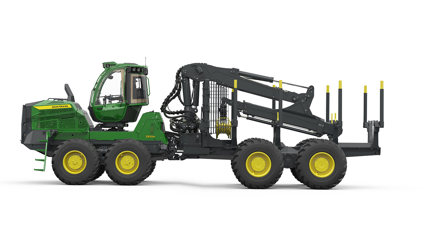 Parte esquerda do forwarder 2510H