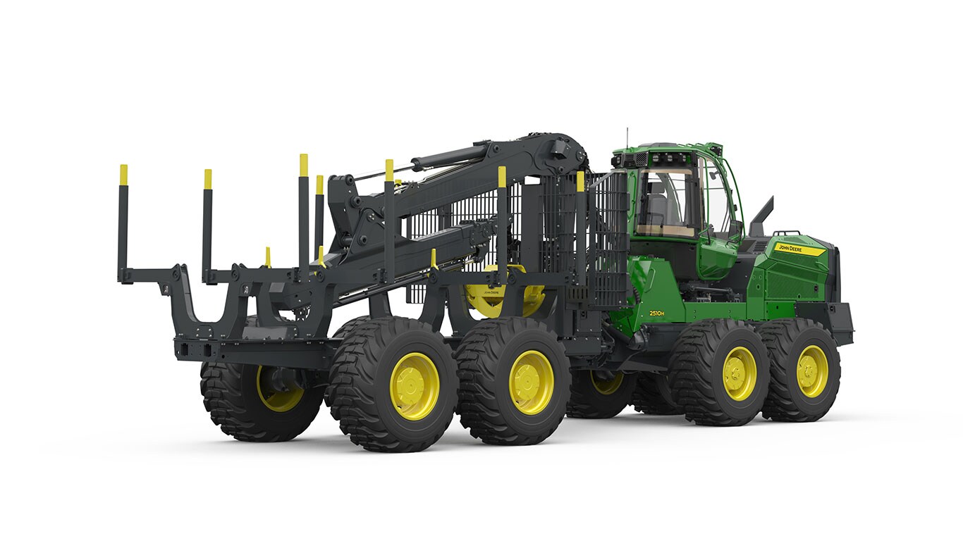 Parte traseira direita do forwarder 2510H