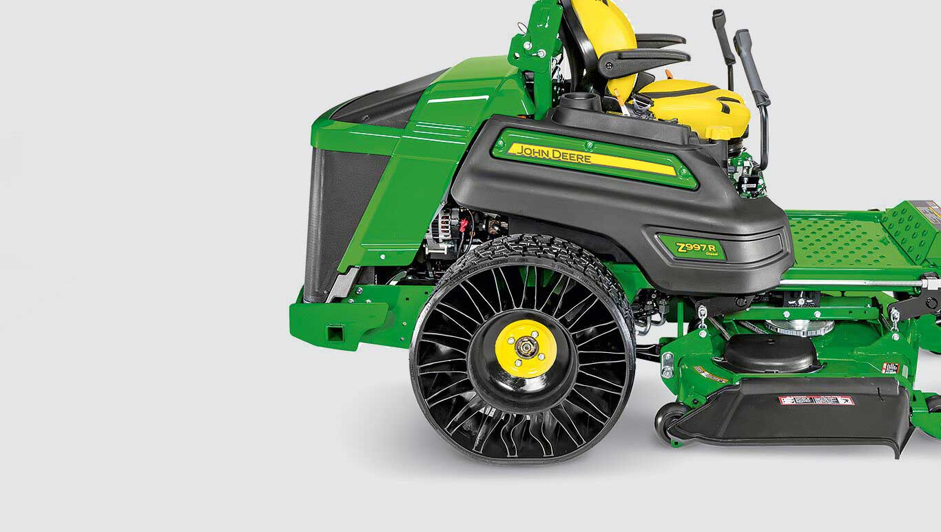 Cortador de relva comercial com raio de viragem zero Z900R Séries Z994R Tweels