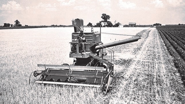 A John Deere celebra 75 anos de ceifeiras-debulhadoras automotrizes