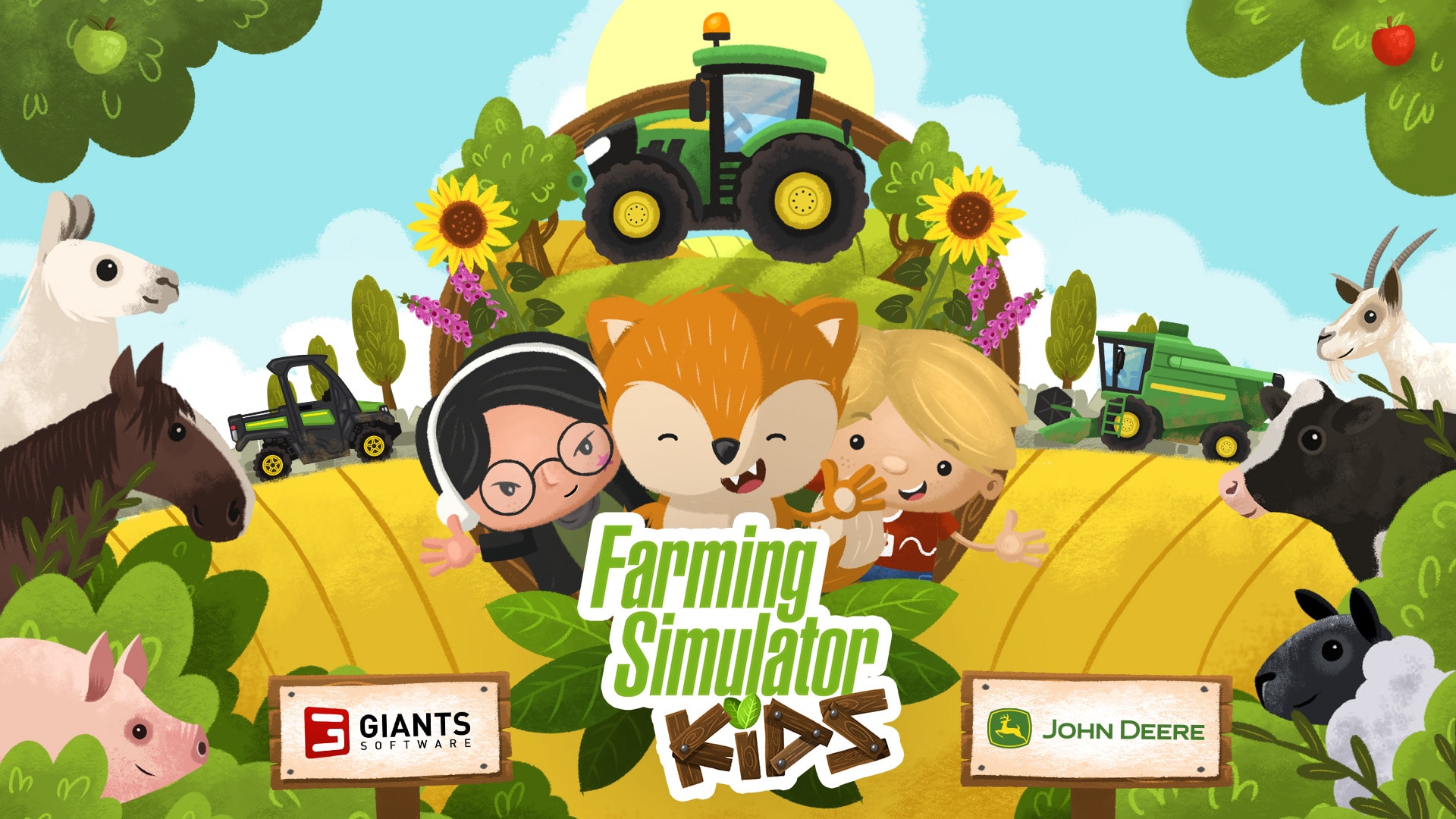 A GIANTS Software e a John Deere apresentam diversão agrícola para as crianças