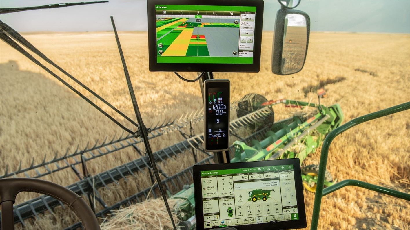 Nova família de monitores G5 da John Deere