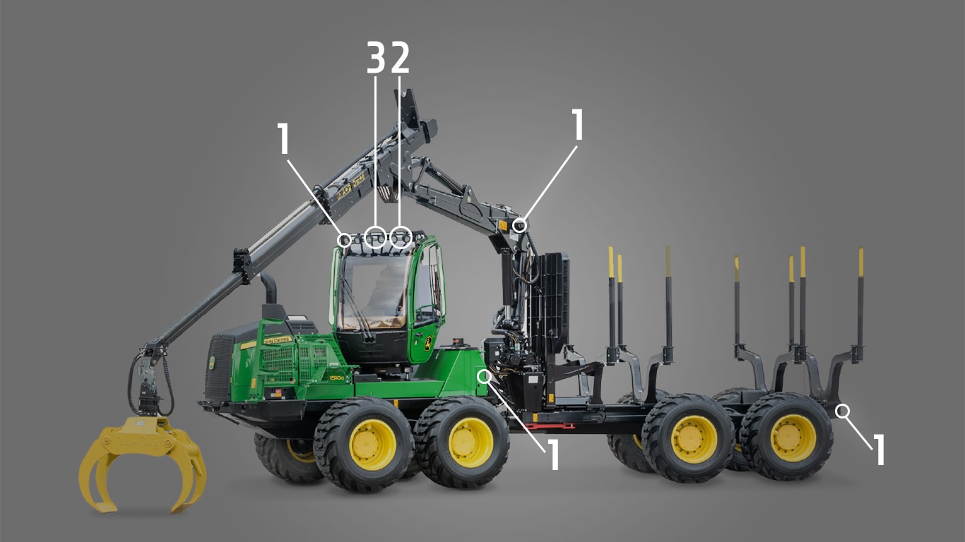 Transitário John Deere