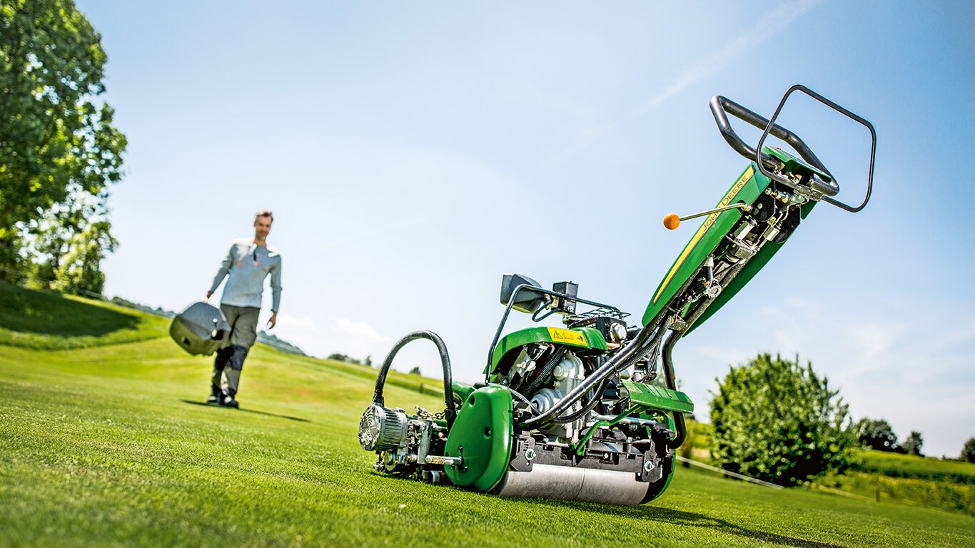 220 Com Tecnologia Híbrida E-Cut, Campo, Campos de Golfe, Corta-relvas Manuais & Minitratores para Greens, Golfe e Desporto