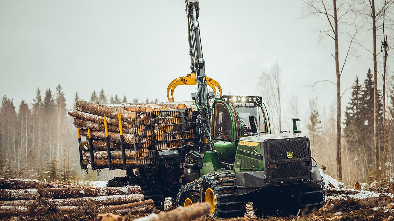 Espaço de carga do forwarder 2510H