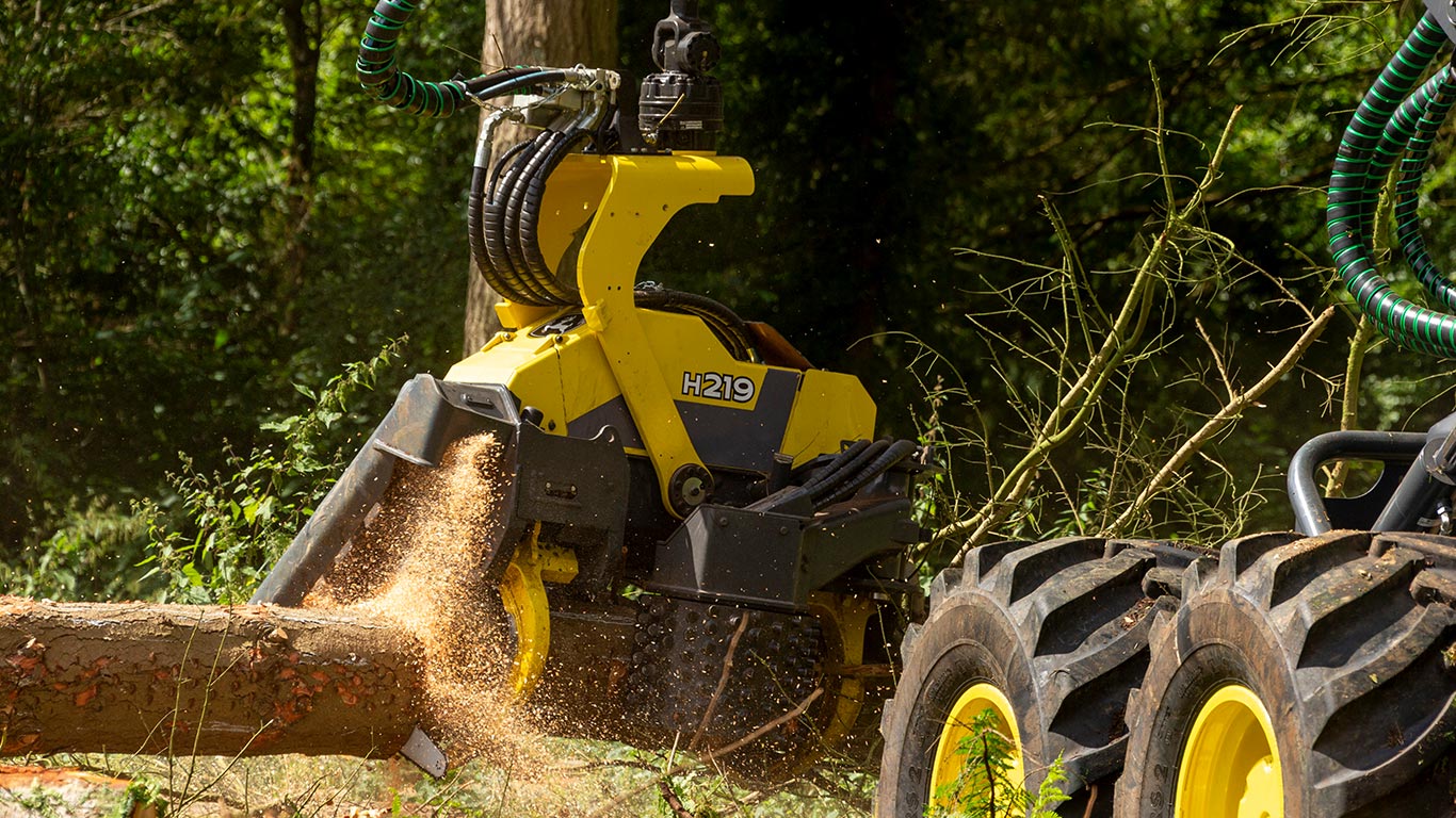 Cabeça da ceifeira John Deere H219
