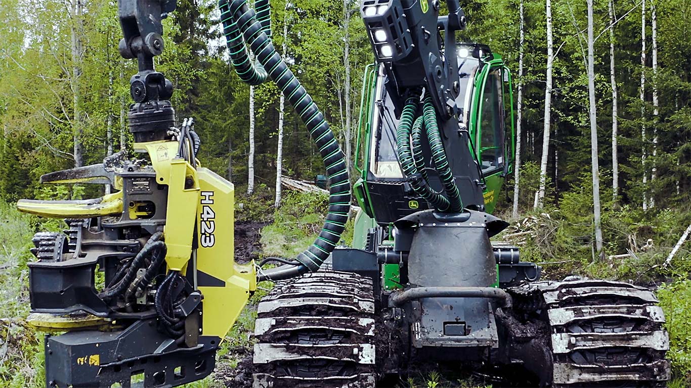 Cabeça da ceifeira John Deere H423