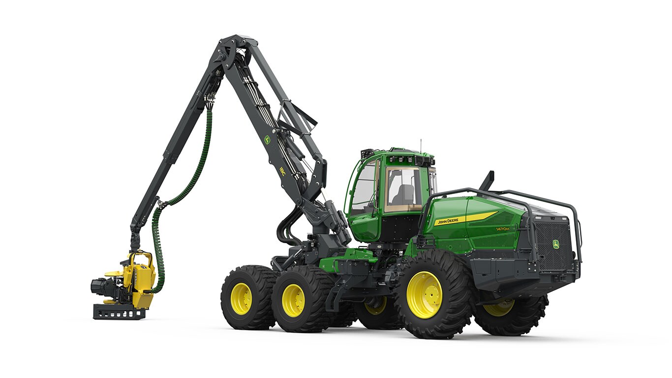 Ceifeira com rodas John Deere 1470H